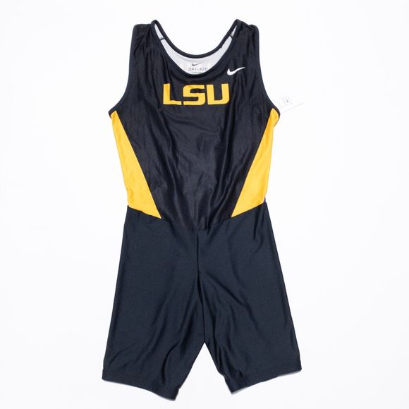 Nike | Shirts | Lsu Tigers Wrestling Single Nike Mens Large Unitard ...